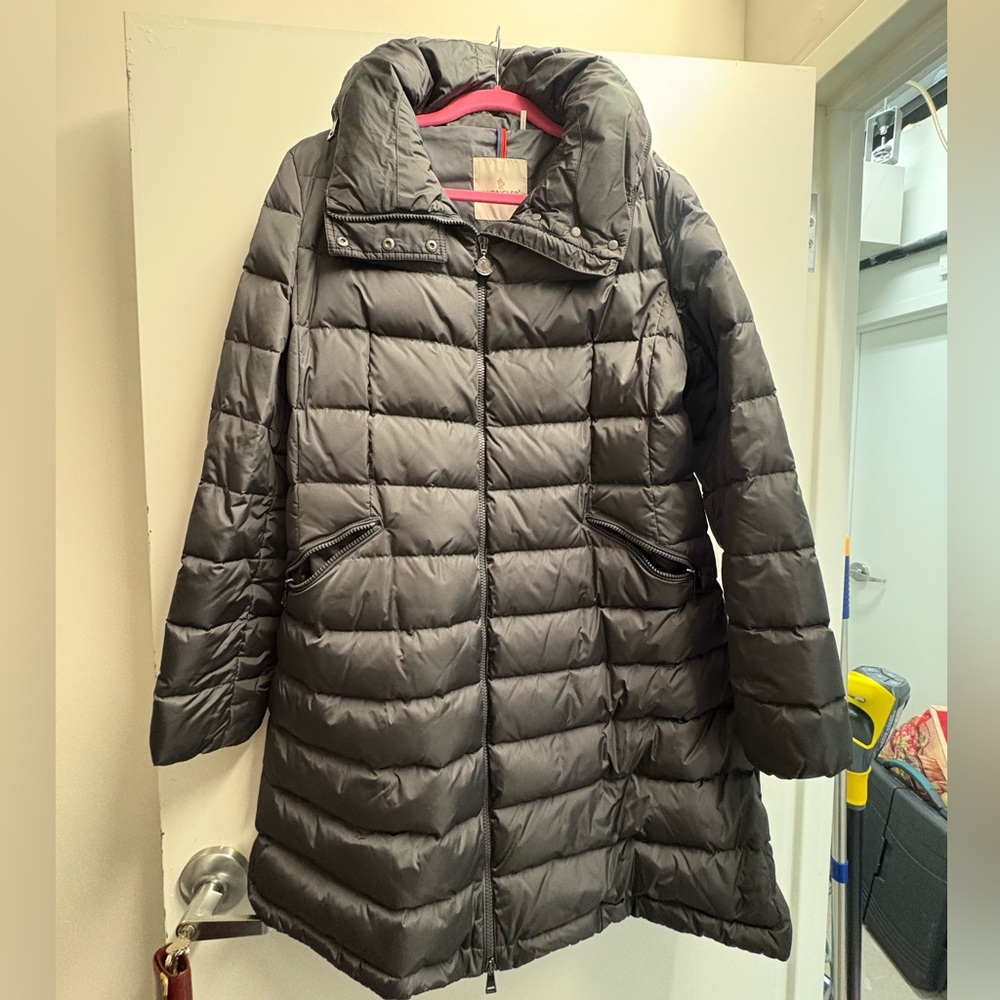 Gray 100% Goose Down Coat